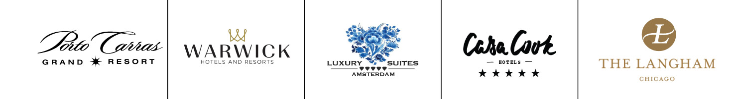 Apiceuticals for hotels luxury amenities cooperating hotels logos